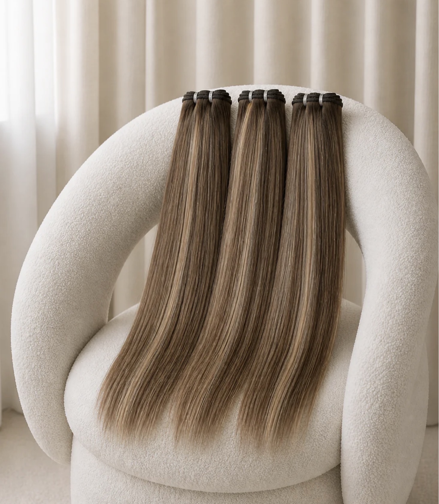 Pre-Coloured Hair
